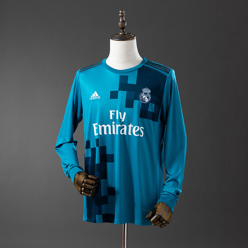 Real Madrid Visitante 17-18 Manga Larga