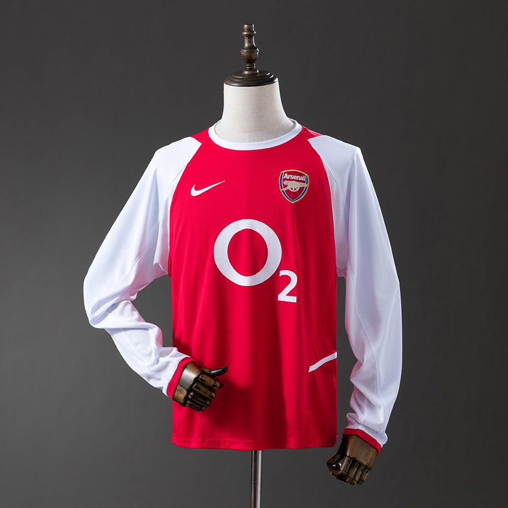 Arsenal Local 02-04 Manga Larga