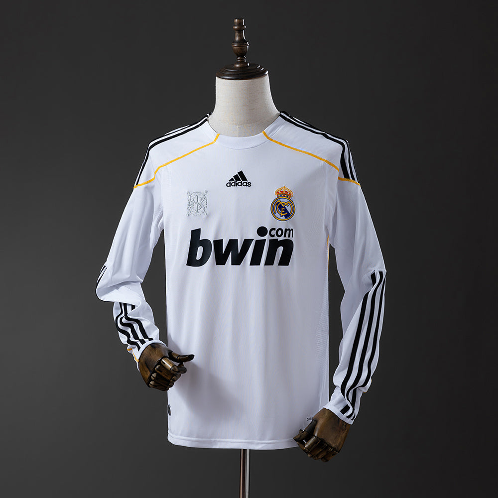 Real Madrid Local 09-10 Manga Larga