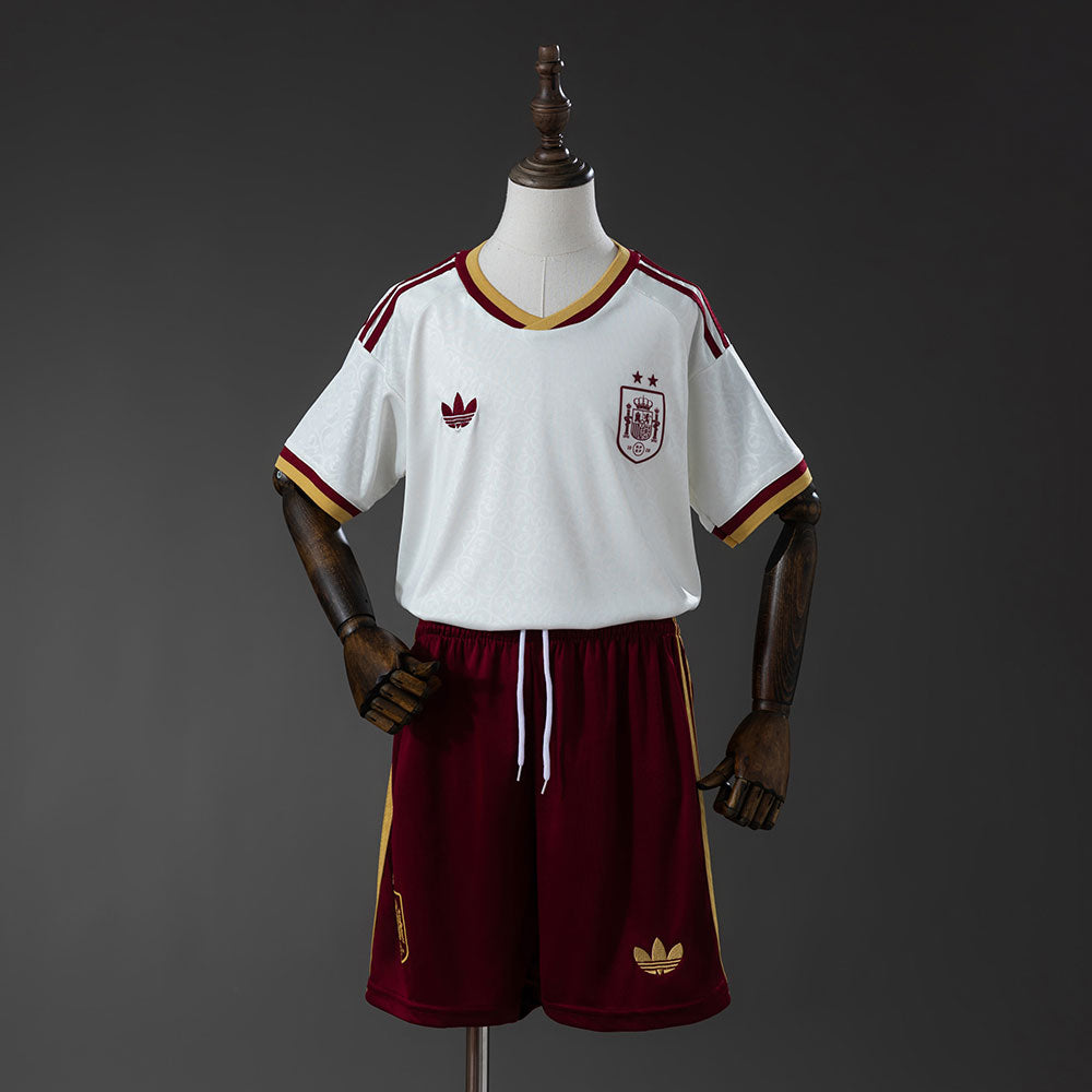 Equipación Adulto/Niño España Visitante 2026 - Campeón del Mundo