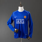 Manchester United 07-08 Visitante Manga Larga